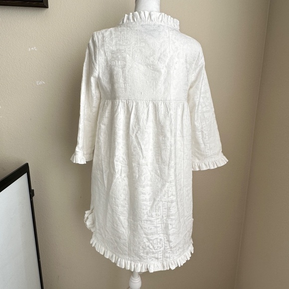 TUCKERNUCK | White Embroidered Cross Stitch Clara Dress size XS - Picture 7 of 13
